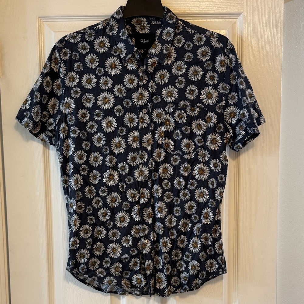 Men’s Rails Floral Short-Sleeve Button-Down Shirt